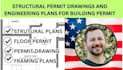 prepare structural permit drawings and engineering plans for building permit