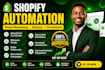 set up shopify email automation with klaviyo or omnisend