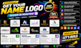 get your custom name logo in minutes