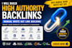 build premium SEO backlinks with manual white hat link building