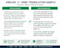 manually translate english hindi and marathi