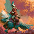 create a fantasy illustration