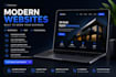 build a modern responsive website or web application