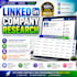 do linkedin company research and verified web research
