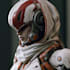 sci fi character illustration or sci fi character