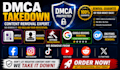 send dmca takedown notice to remove negative content on google,facebook,websites