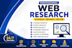 web research, internet research and data collection