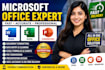ms word,excel,powerpoint,and acess asingment