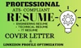 write an ats optimized engineering, technical and IT resume