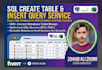 write, optimize and design sql database queries