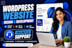 design a modern responsive wordpress website