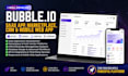 create bubble io saas app marketplace CRM and mobile web application