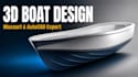 do 3d boat design, ship hull modeling in maxsurf