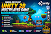 develop unity 2d multiplayer game, mobile game, webgl game and 2d game ui design