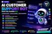 build a custom ai customer support chatbot