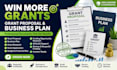 write grant proposal, business plan, grant research and grant application