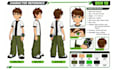 draw custom character reference sheet, oc, anime and furry character design