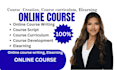 be your  online course content e course ppt workbook coursework syllabus lesson