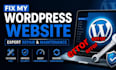 fix wordpress plugin, woocommerce errors, wordpress theme