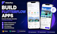 build a professional flutterflow mobile app with firebase