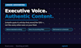 ghostwrite compelling linkedin content and blog posts for executives