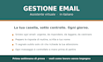 gestisco la tua casella email in italiano come assistente virtuale