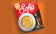 create modern pasta packaging and label design with logo