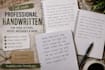 write your letters and notes by hand
