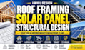 design roof framing solar panel structural rooftop ground mount plans