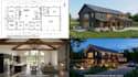 create premium barndominium 2d,3d interior exterior design and twinmotion render