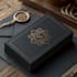 create luxury minimalist business card