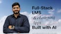 develop online course lms web app with stripe