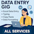 accurate data entry copy paste excel data entry