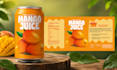 premium can label design