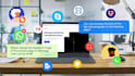 do 2d saas explainer video, software demo, ai app and startup, UI animation
