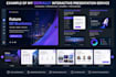create a professional interactive powerpoint presentation