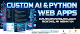 build custom ai application python web app
