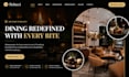 design wix food website online ordering restaurant booking website