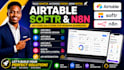 setup airtable database automation airtable CRM softr webapp n8n automation