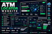 build atm locator website app google maps API ai automation fintech platform