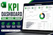 create KPI dashboards in microsoft excel