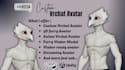 create vrchat avatar, furry vtuber model, vseeface avatar, vrm 3d rigging