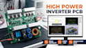 design high power inverter pcb and motor controller