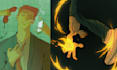 draw stylized anime character