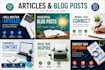 write high quality articles and blog posts