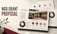 design ngo grant proposal presentation and nonprofit funding pitch deck
