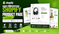 build a sale optimised shopify product page, figma to gempages, replo or pagefly
