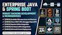 build enterprise java spring boot backend microservices and spa