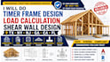 do timer frame design load calculation shear wall design tx ny ca fl