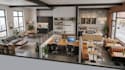 design modern apartment, office and 3d cafe interior visualization